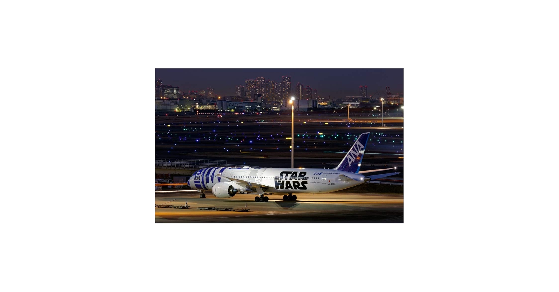 ANA 787 ポスター Amazon.co.jp: 絵画風 壁紙ポスター （はがせるシール式） ANA